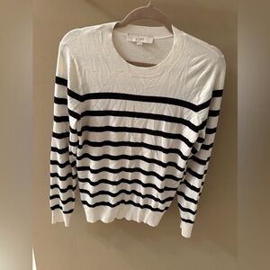 Striped Loft Sweater! Only worn once! Size L